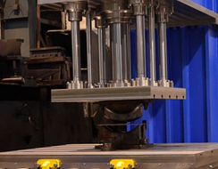 Как использовать гидравлический пресс для гибки и формовки вместо молота